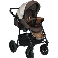 Универсальная коляска Alis Berta F (3 в 1, Be 05, светло-серый) - Изображение №4 — Chaika Market