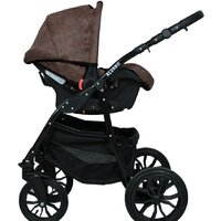 Универсальная коляска Alis Berta F (3 в 1, Be 05, светло-серый) - Изображение №10 — Chaika Market