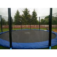 Батут Atlas Sport 490 см - 16ft Pro (с лестницей, внешняя сетка, синий) - Изображение №4 — Chaika Market