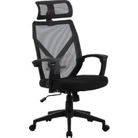 Офисное кресло CACTUS CS-MC414-BK (черный) — Chaika Market