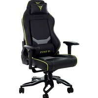 Офисное кресло Zone51 Cyberpunk (черный/зеленый) — Chaika Market