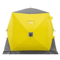 Палатка для зимней рыбалки Helios Юрта Premium HS-WSCI-P-YG (зимняя, утепленная) - Изображение №3 — Chaika Market