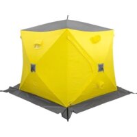 Палатка для зимней рыбалки Helios Юрта Premium HS-WSCI-P-YG (зимняя, утепленная) — Chaika Market