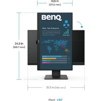 Монитор BenQ Business BL2486TC - Изображение №7 — Chaika Market