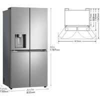Четырёхдверный холодильник LG GML860PYFE - Изображение №4 — Chaika Market