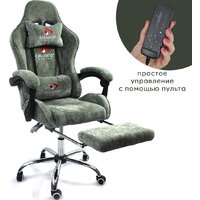 Игровое (геймерское) кресло Calviano Avanti Ultimato (green fabric) — Chaika Market