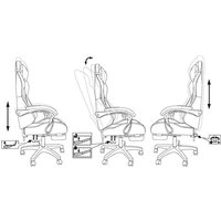 Игровое (геймерское) кресло Zombie Shadow (черный Neo Black) - Изображение №16 — Chaika Market