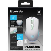 Игровая мышь Defender Pandora GM-502 (белый) - Изображение №4 — Chaika Market