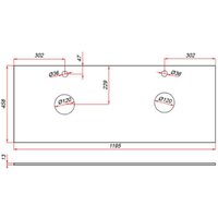 ЗОВ Столешница 13 CKP13W1195458 (белый) - Изображение №2 — Chaika Market