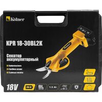 Секатор Kolner KPR 18-30BL2K (с 2-мя АКБ, кейс) - Изображение №6 — Chaika Market