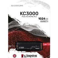 SSD Kingston KC3000 1TB SKC3000S/1024G - Изображение №5 — Chaika Market