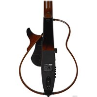 Электроакустическая гитара Yamaha Silent SLG200S (коричневый санберст) - Изображение №5 — Chaika Market