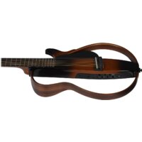 Электроакустическая гитара Yamaha Silent SLG200S (коричневый санберст) - Изображение №2 — Chaika Market