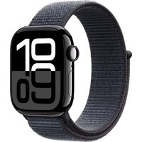 Умные часы Apple Watch Series 10 42 мм (алюминиевый корпус, черный/темно-серый, нейлоновый ремешок) - Изображение №1 — Chaika Market