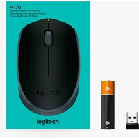 Мышь Logitech M171 (черный) - Изображение №8 — Chaika Market