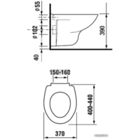 Унитаз подвесной Roca Mateo [893100010] - Изображение №9 — Chaika Market