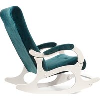 Кресло-качалка Бастион 4-2 (goya teal/white) - Изображение №3 — Chaika Market
