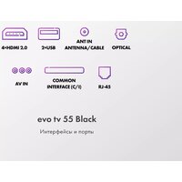 Телевизор Evo TV 55 Black TD0051754RU - Изображение №6 — Chaika Market