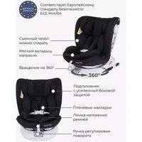 Детское автокресло Rant Drive Isofix Active Line LB619 (черный) - Изображение №11 — Chaika Market
