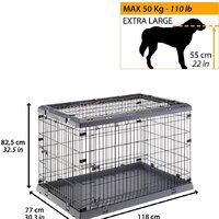 Клетка Ferplast Superior 120 73190101 - Изображение №9 — Chaika Market