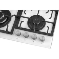 Варочная панель Weissgauff HGG 641 WGSV Nano Glass - Изображение №4 — Chaika Market