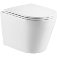 Унитаз подвесной WeltWasser Salzbach 043 GL-WT (белый глянцевый) — Chaika Market