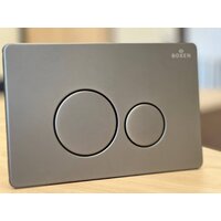 Унитаз подвесной Roxen Antares One Rimless 6 в 1 StounFix Dual Fresh 625385 (оружейная сталь/металл) - Изображение №14 — Chaika Market