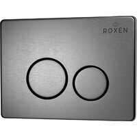 Унитаз подвесной Roxen Antares One Rimless 6 в 1 StounFix Dual Fresh 625385 (оружейная сталь/металл) - Изображение №19 — Chaika Market