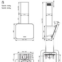 Кухонная вытяжка Falmec Tab Design 60 800 м3/ч (черный) - Изображение №4 — Chaika Market