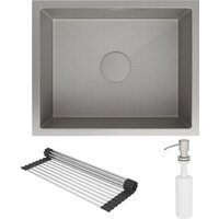 Кухонная мойка Roxen Uno 560210-54S - Изображение №4 — Chaika Market
