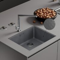Кухонная мойка Roxen Uno 560210-54S - Изображение №2 — Chaika Market