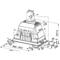 Кухонная вытяжка Franke Inca Plus FBI 525 Plus 305.0599.543 - Изображение №2 — Chaika Market