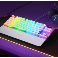 Клавиатура SteelSeries Apex 7 TKL Ghost (нет кириллицы) - Изображение №6 — Chaika Market