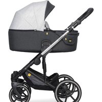 Универсальная коляска Expander Exeo (2 в 1, 01 silver) - Изображение №4 — Chaika Market