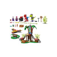 Конструктор LEGO Marvel Битва динозавров Спайди и Гобби возле домика на дереве (11200) - Изображение №3 — Chaika Market