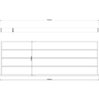 Полка для полотенца Lauter 21SH7131 (Chrome) - Изображение №6 — Chaika Market