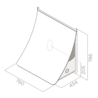 Кухонная вытяжка Elica NUAGE DRYWALL/F/75 - Изображение №2 — Chaika Market