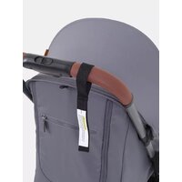 Коляска прогулочная «книга» MOWbaby Атом MB200 (Grey) - Изображение №15 — Chaika Market