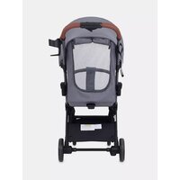 Коляска прогулочная «книга» MOWbaby Атом MB200 (Grey) - Изображение №14 — Chaika Market