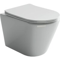 Унитаз подвесной Ceramica Nova Rimless CN1804 + 38772001 - Изображение №3 — Chaika Market