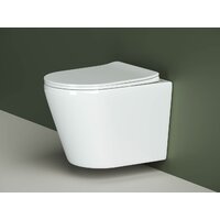 Унитаз подвесной Ceramica Nova Rimless CN1804 + 38772001 - Изображение №4 — Chaika Market