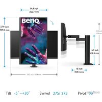Монитор BenQ DesignVue PD2705UA - Изображение №18 — Chaika Market