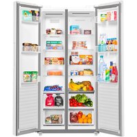 Холодильник side by side MAUNFELD MFF191NFPW - Изображение №4 — Chaika Market