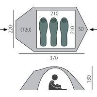 Экспедиционная палатка BTrace Talweg 3+ - Изображение №3 — Chaika Market