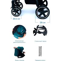 Коляска прогулочная «книга» Tomix Stella HP-777 (серый) - Изображение №13 — Chaika Market