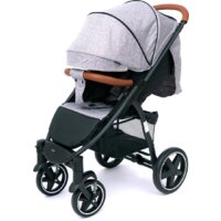 Коляска прогулочная «книга» Tomix Stella HP-777 (серый) - Изображение №2 — Chaika Market