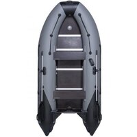 Моторно-гребная лодка Адмирал АМ-360 S серый/черный - Изображение №3 — Chaika Market