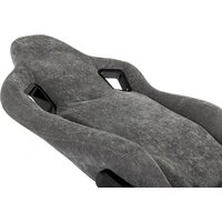 Игровое (геймерское) кресло Zombie Ghost Fabric (серый Light-19) - Изображение №5 — Chaika Market