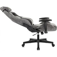 Игровое (геймерское) кресло Zombie Ghost Fabric (серый Light-19) - Изображение №6 — Chaika Market