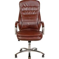 Офисное кресло Меб-ФФ MF-330 (коричневый) - Изображение №2 — Chaika Market
